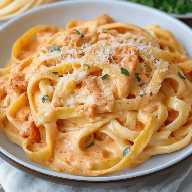 Red Pepper Alfredo Sauce