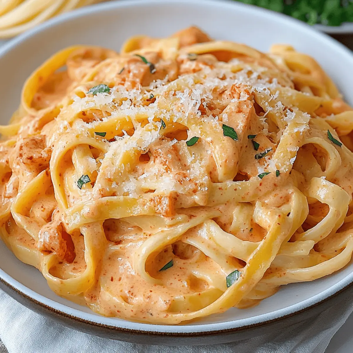 Red Pepper Alfredo Sauce