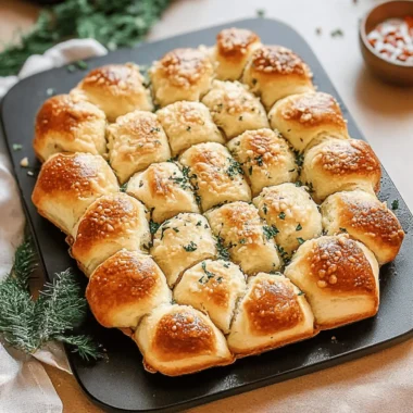 Cheesy Pull Apart Holiday Bread