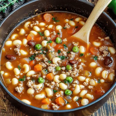 Pasta Fagioli Soup