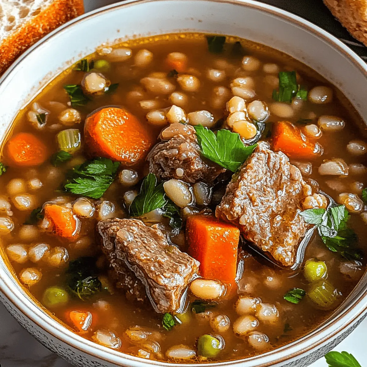 Beef Barley Soup