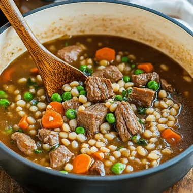 Beef Barley Soup
