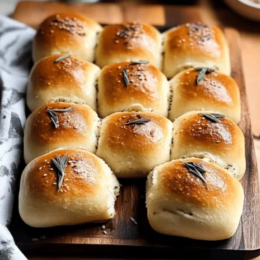 Brown Butter Sage Dinner Rolls